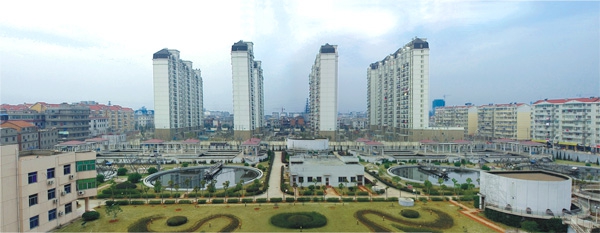 江西最大污水處理廠——南昌朝陽(yáng)污水處理廠二期工程（省、市優(yōu)良工程，獲滕王閣杯）
